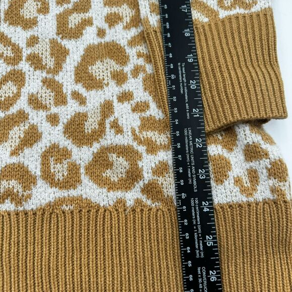 TORRID | Size 3 22/24‎ Cheetah Leopard Animal Print Long Sleeve Pullover Sweater - Picture 8 of 9